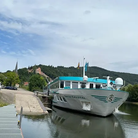 Natur Und Neckarblick Bei Heidelberg Hirschhorn Extérieur photo